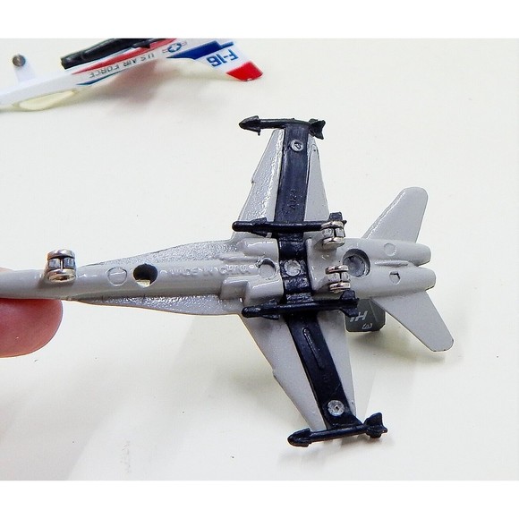 Diecast USAF U.S. Air Force F-16 A144 HL AF78 001 Airplanes Jets Pair Lot of 2 - Picture 6 of 10